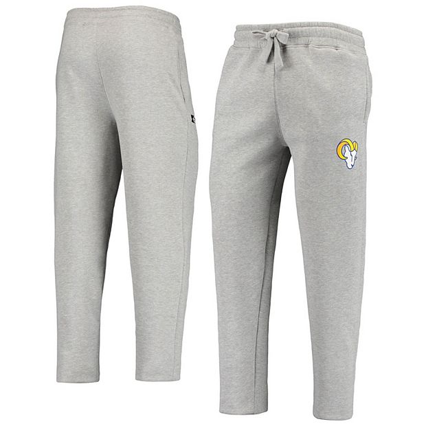 Men s Gray Los Angeles Rams Starter Option Run Sweatpants