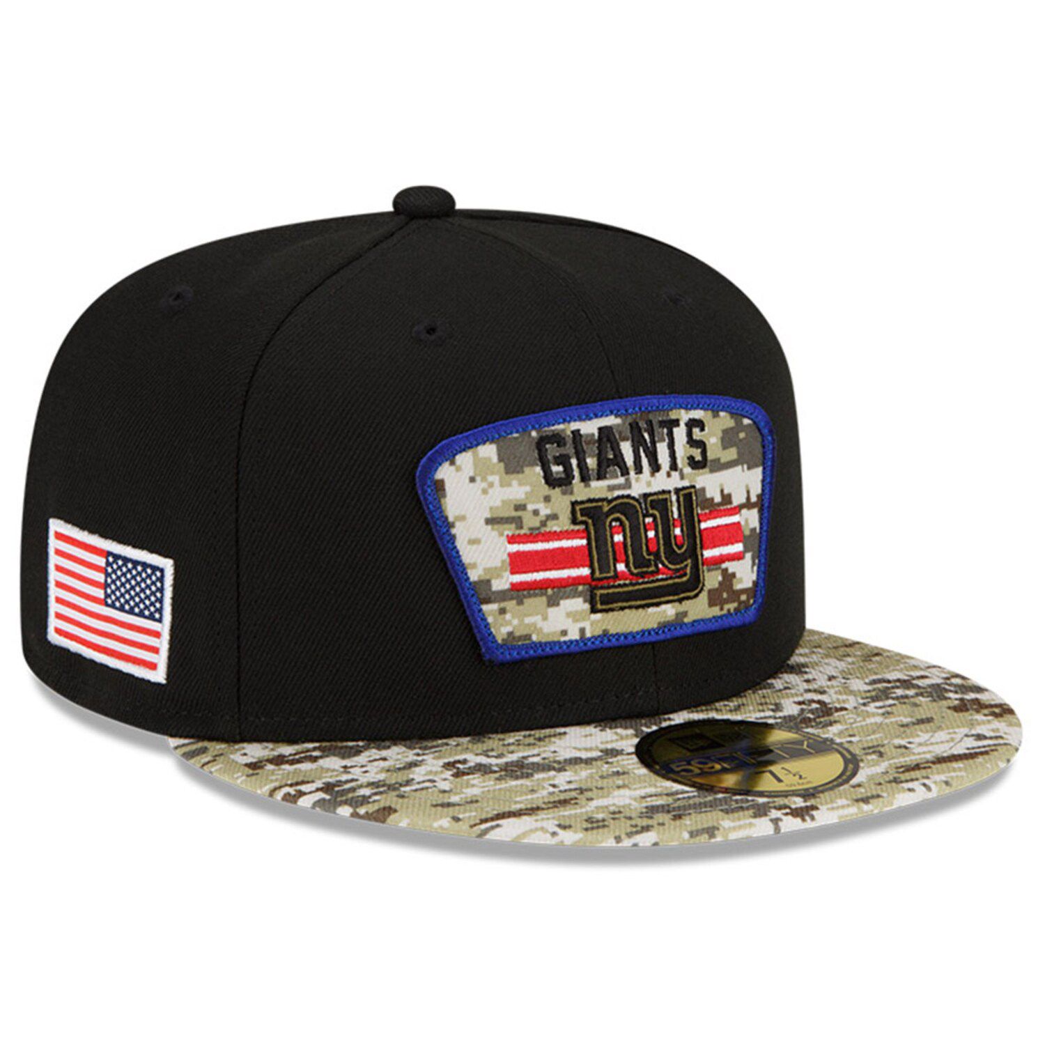 Men's New Era Black/Camo San Francisco 49ers 2021 Salute To Service Low  Profile 59FIFTY Fitted Hat