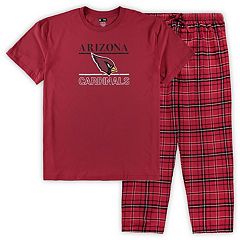 Preschool Cardinal Arizona Cardinals Allover Logo Flannel Pajama Pants