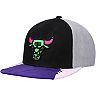 Men's Mitchell & Ness Black/Pink Chicago Bulls Day 5 Snapback Hat
