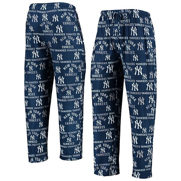 Men's Concepts Sport Navy New York Yankees Flagship Allover Print Sleep ...