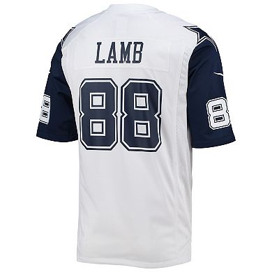 Men's Nike CeeDee Lamb White Dallas Cowboys Alternate Game Jersey