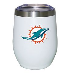 Miami Dolphins 26oz. Primary Logo Water Bottle - White