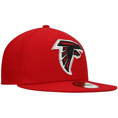 Men's New Era Red Atlanta Falcons Omaha 59FIFTY Fitted Hat