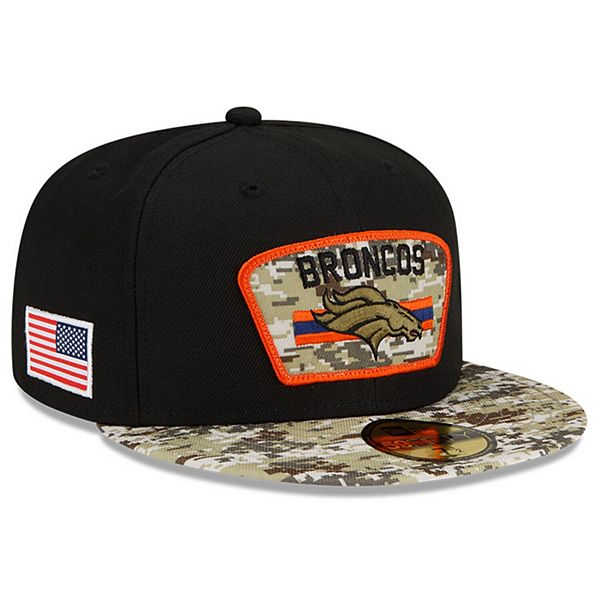 Denver Broncos Salute to Service New Era 9TWENTY Strapback Hat Women's NFL