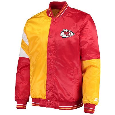 Vintage Swingster Kansas City Chiefs NFL Fiberglas Men Red/Yellow Nylon popular Jacket M