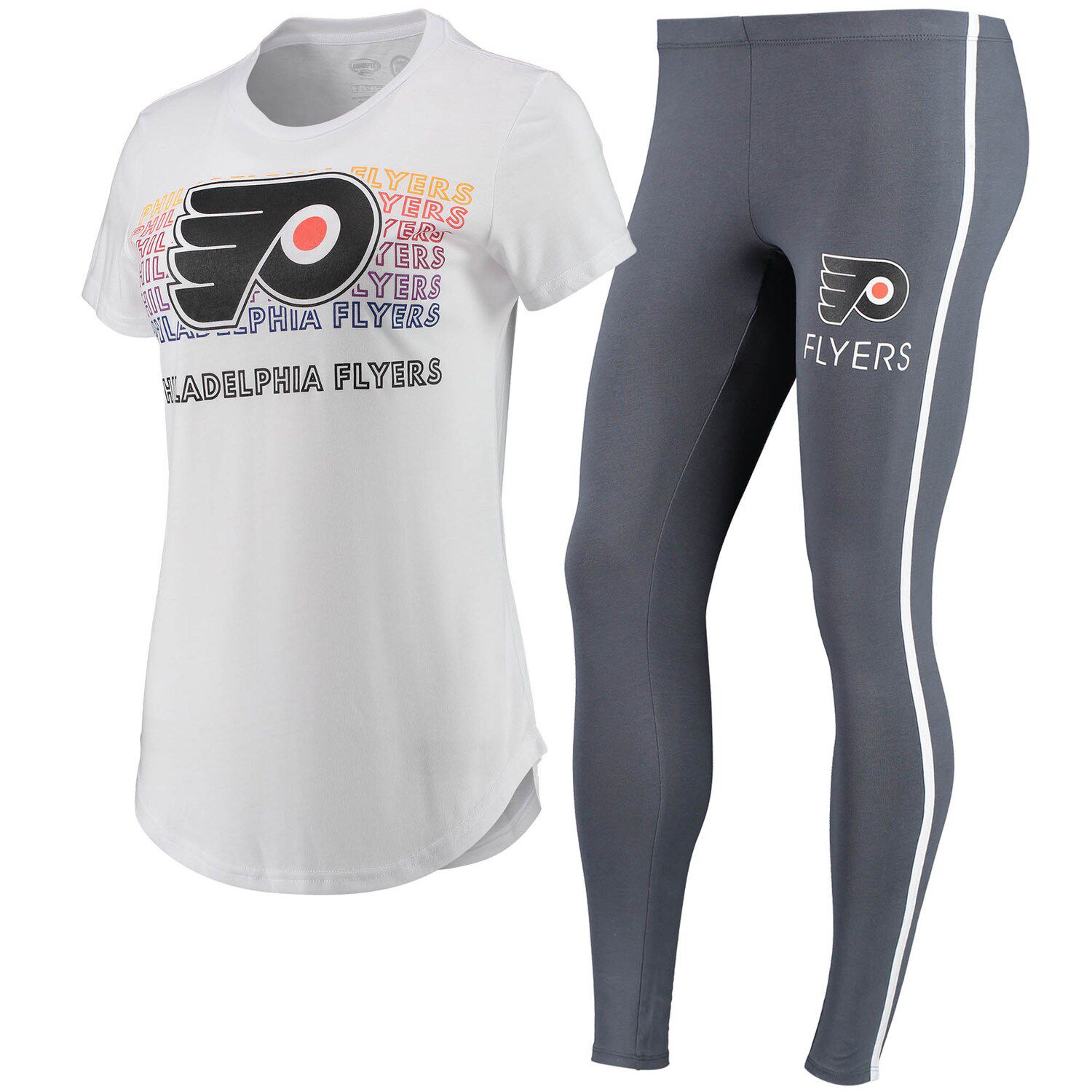 Concepts Sport Detroit Tigers Women's Charcoal/White Contend Tank &  Leggings Set