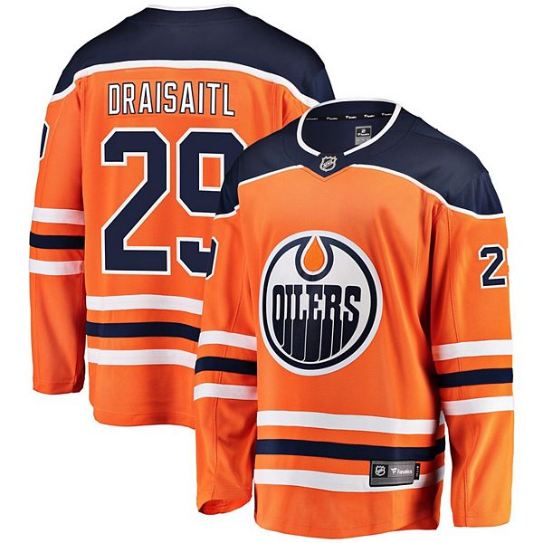 Patatas Preludio Persona especial Men's Fanatics Branded Leon Draisaitl Orange Edmonton Oilers Home Premier  Breakaway Player Jersey