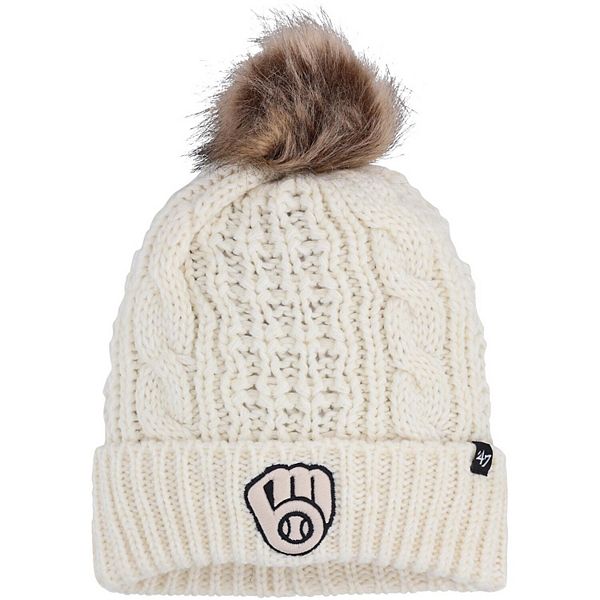 '47 Women's Chicago Bears Meeko Cuffed Knit Hat - Cream