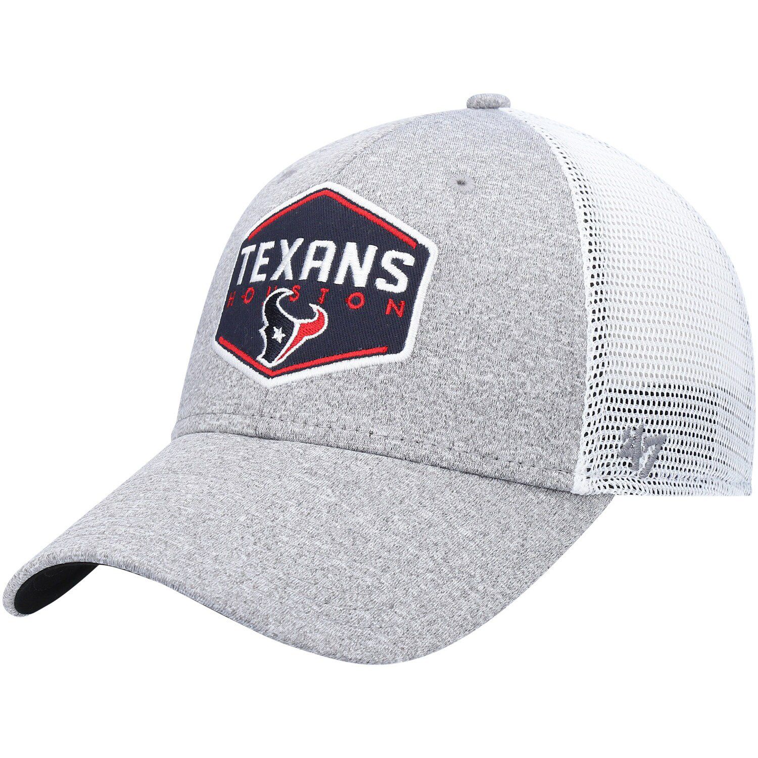 Men's '47 Navy/White Houston Texans Interlude MVP Trucker Snapback Hat