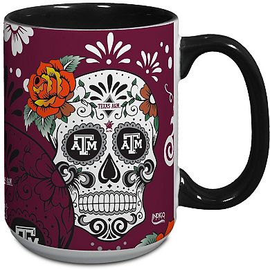 Texas A&M Aggies 15oz. Java Dia de los Muertos Mug
