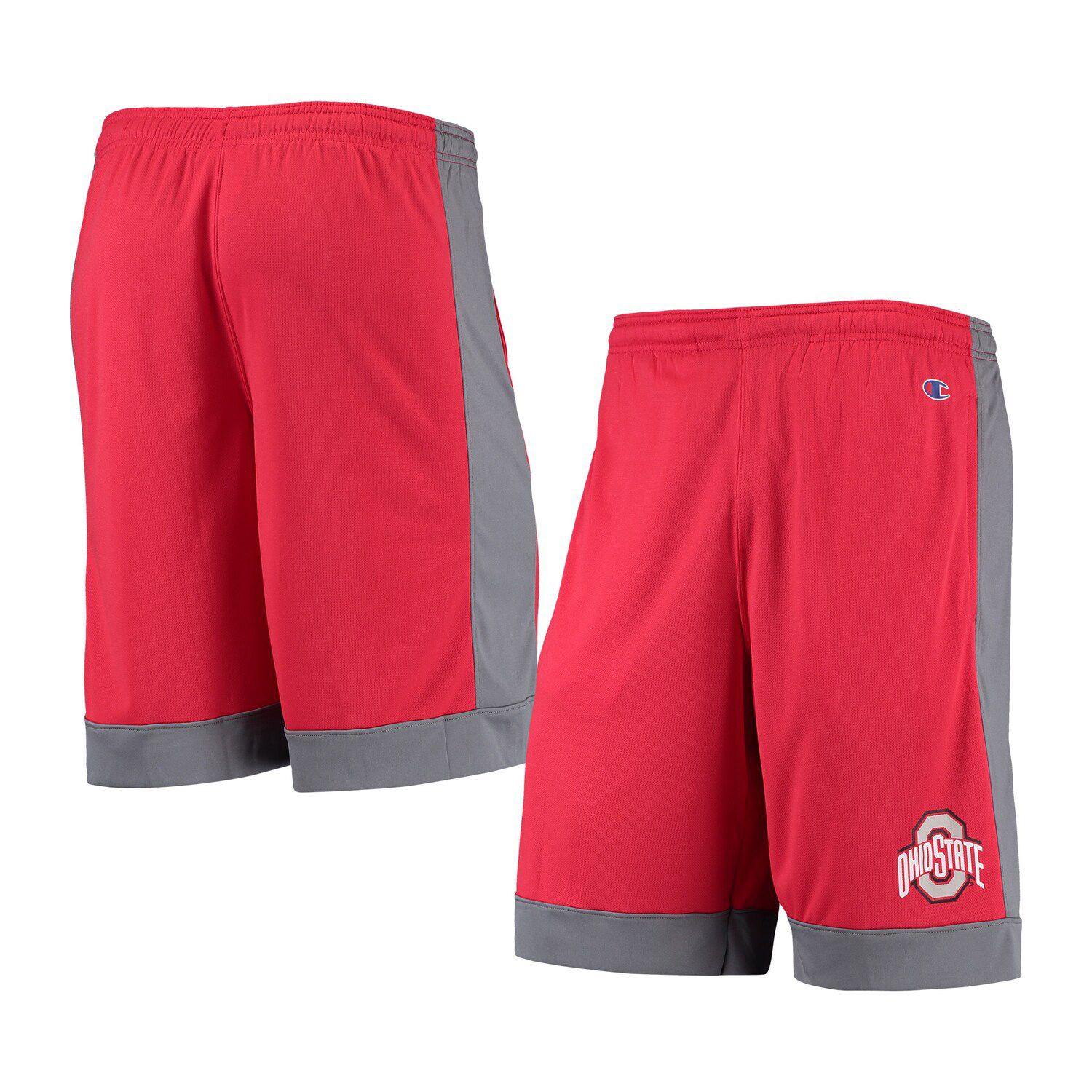 Image for Unbranded Men's Scarlet Ohio State Buckeyes Outline Shorts at Kohl's.