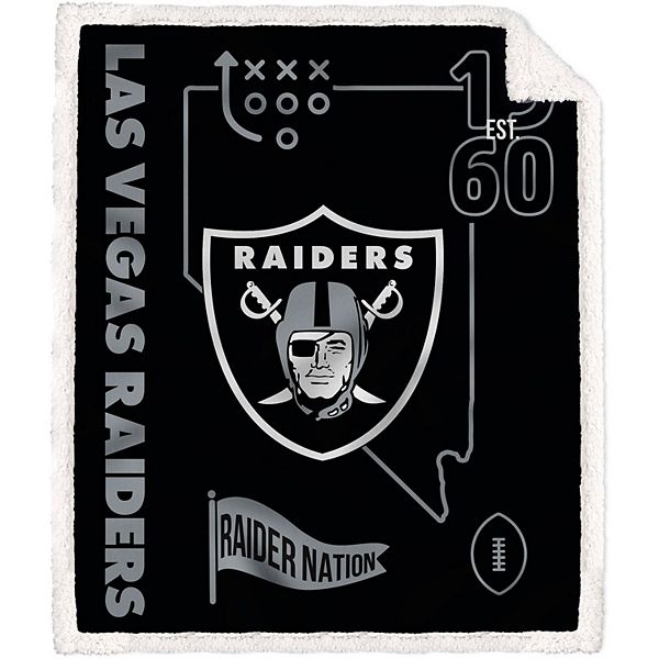 Las Vegas Raiders 60'' x 70'' Halloween Pumpkin Throw Blanket