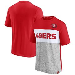 Men's Fanatics Branded Scarlet San Francisco 49ers #1 Dad T-Shirt