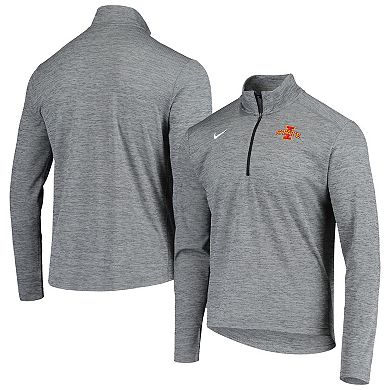 Men's Nike Gray Iowa State Cyclones Primary Logo Pacer Performance ...