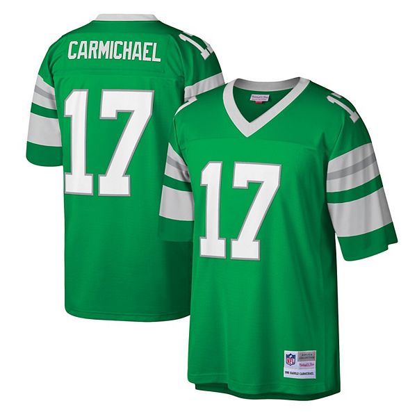 Men's Mitchell & Ness Harold Carmichael Kelly Green Philadelphia Eagles  Legacy Replica Jersey