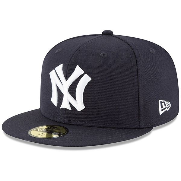 Men's New Era Navy New York Yankees Cooperstown Collection Logo 59FIFTY ...