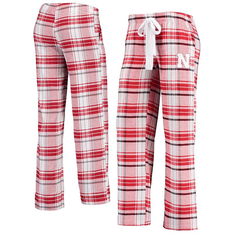 Womens Concepts Sport Scarlet/Black Nebraska Huskers Accolade Flannel Pant