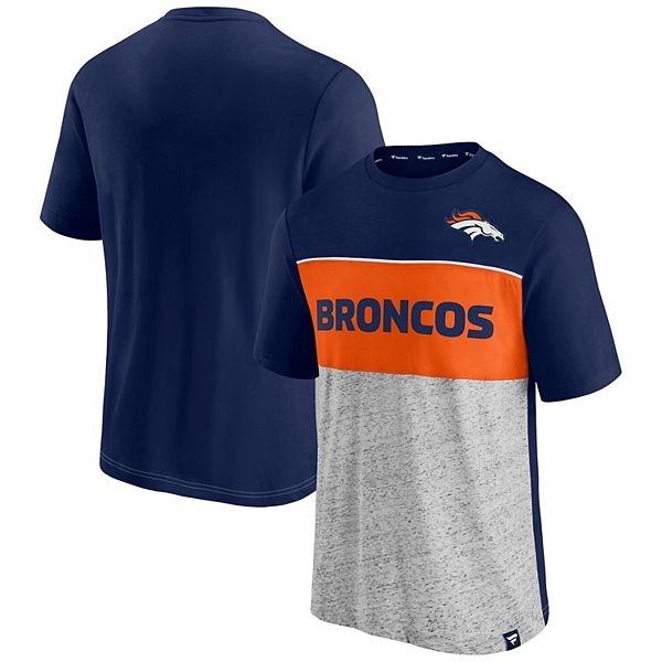 Men's Fanatics Branded Navy Denver Broncos Big & Tall T-Shirt