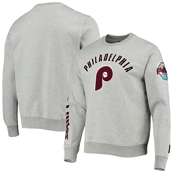 Men's Pro Standard White Philadelphia Phillies Logo Pullover Hoodie