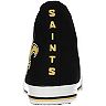 Men's FOCO New Orleans Saints Big Logo High Top Canvas Shoes