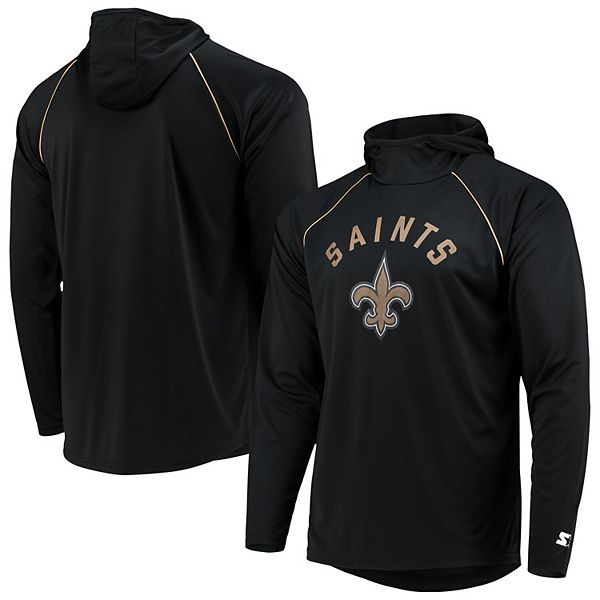 Men's Nike Black New Orleans Saints Fan Gear Color Bar Long Sleeve T-Shirt