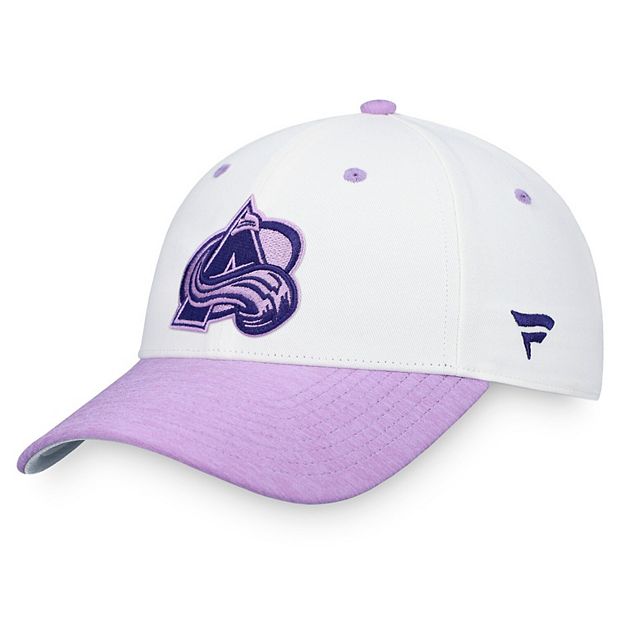 Men's Fanatics Branded White/Purple Colorado Avalanche Authentic