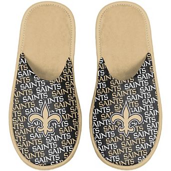 Youth FOCO New Orleans Saints Team Scuff Slippers