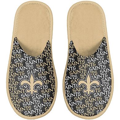 Youth FOCO New Orleans Saints Team Scuff Slippers