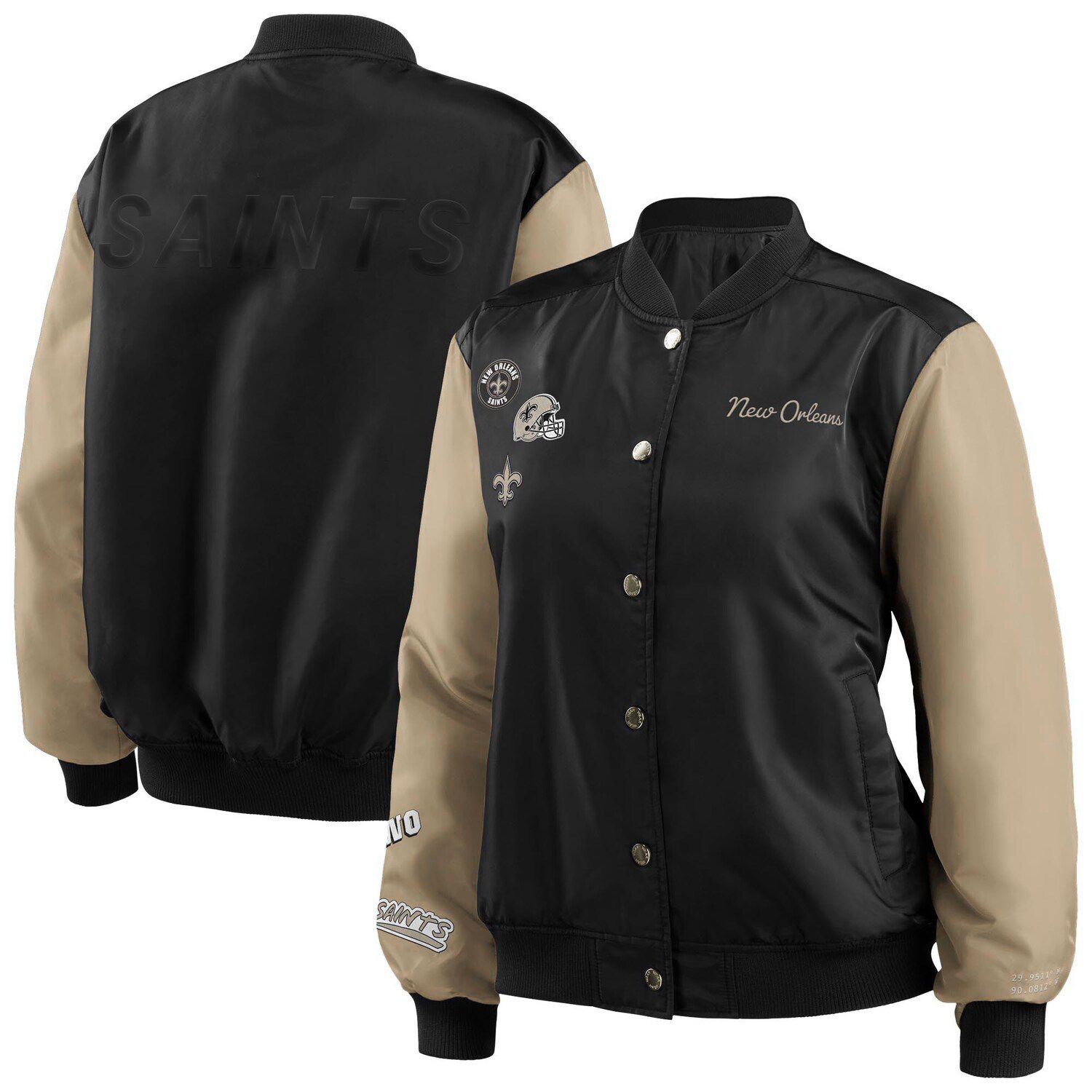 new orleans saints football jacket