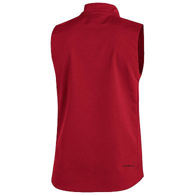 Men's adidas Scarlet Nebraska Huskers Game Mode Full-Zip Vest