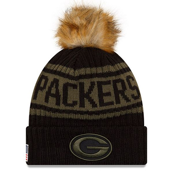 NEW ERA 202668 Green Bay Packers Team Social Justice Cuffed Knit Hat