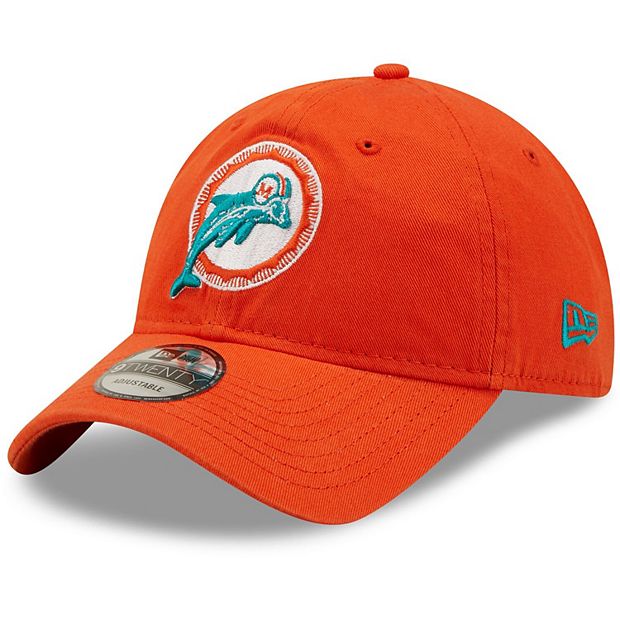 New Era Men's Miami Dolphins Squared Low Profile 9Fifty Adjustable