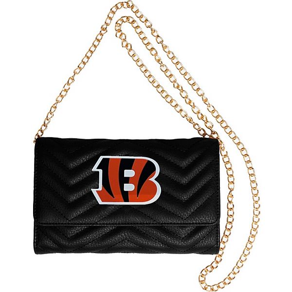 Women's Cuce Cincinnati Bengals Vegan Leather Strap Bag