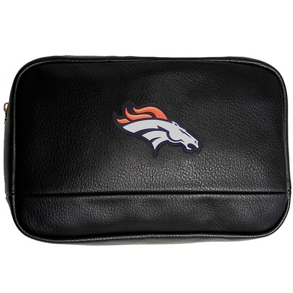 Denver Broncos Aviator Sunglasses and Zippered Carrying Case