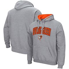 Men's Colosseum Heathered Gray Saint Louis Billikens Arch and Logo Pullover  Hoodie