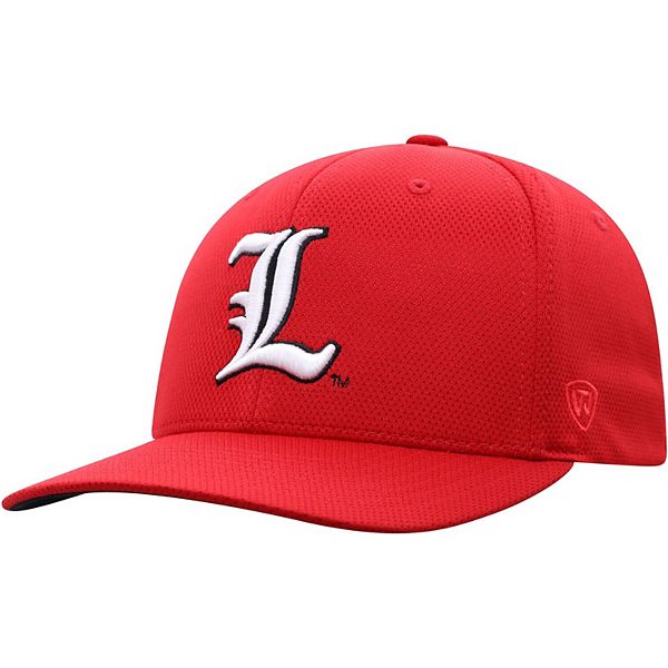 Top of the World Men's Louisville Cardinals Reflex Logo Flex Hat
