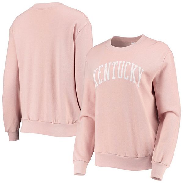 Cleveland Womens Pink Corded Crew Sweatshirt in 2023