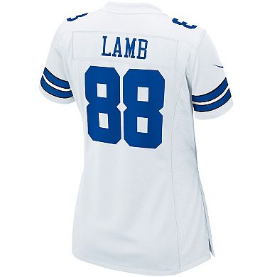 Women's Nike CeeDee Lamb White Dallas Cowboys Game Jersey