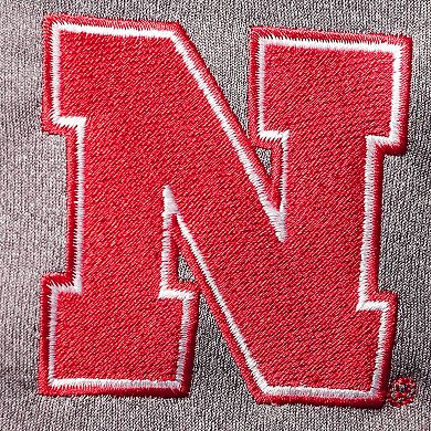 Men's Champion Gray Nebraska Huskers Victory Quarter-Zip Jacket