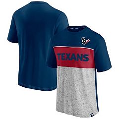 HOUSTON TEXANS Shirt Mens Extra Large Gray New Era NFL Team