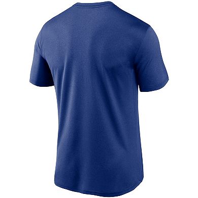 Men's Nike Royal Kansas City Royals Wordmark Legend T-Shirt