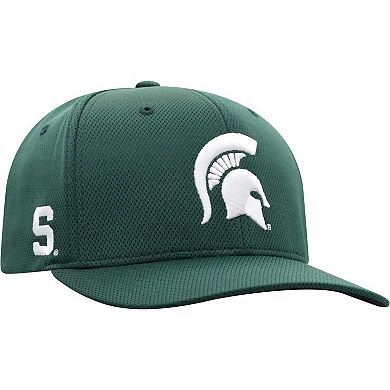 Men's Top of the World Green Michigan State Spartans Reflex Logo Flex Hat