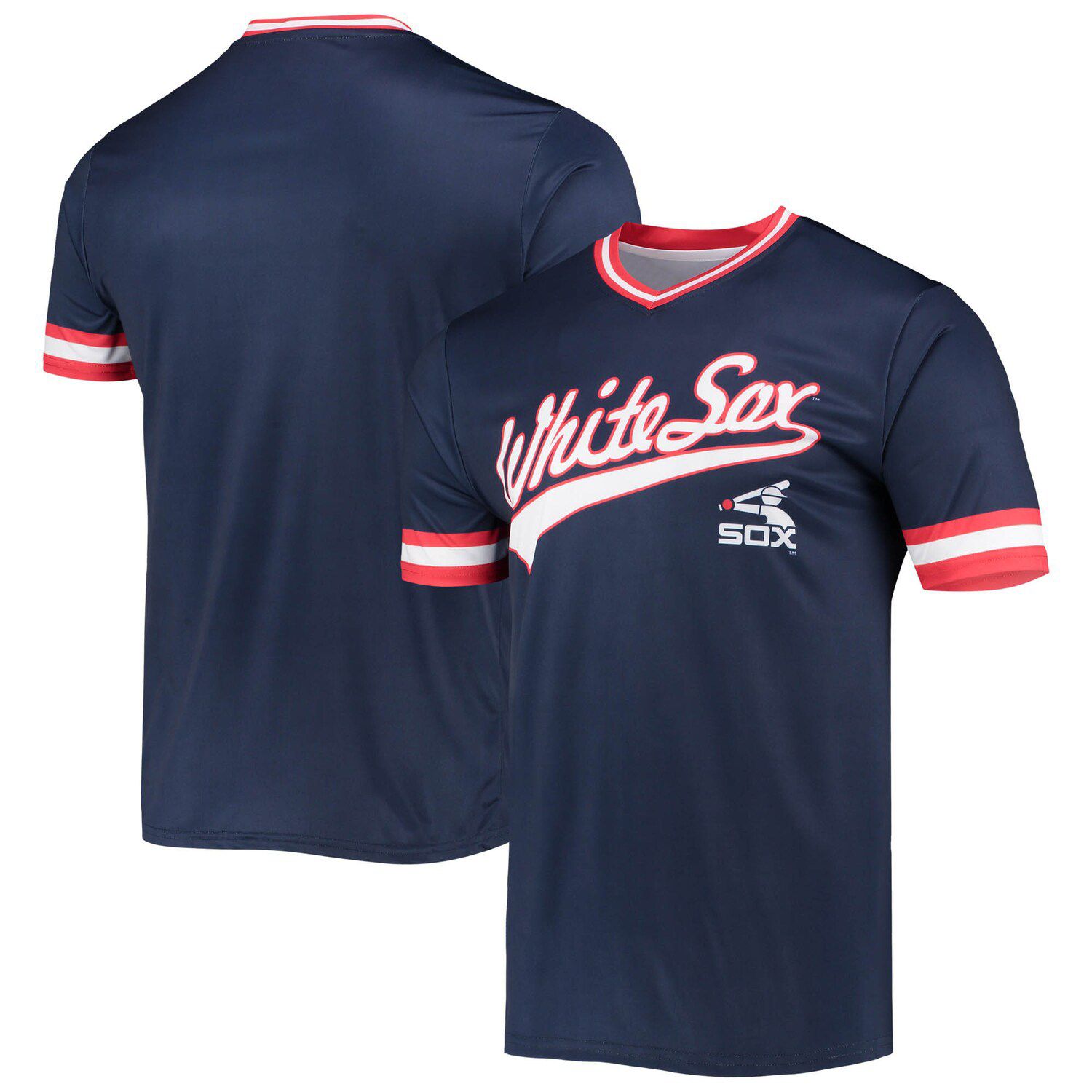 Men's Chicago White Sox Bo Jackson Mitchell & Ness Black Cooperstown  Collection Big & Tall Mesh Batting Practice Jersey