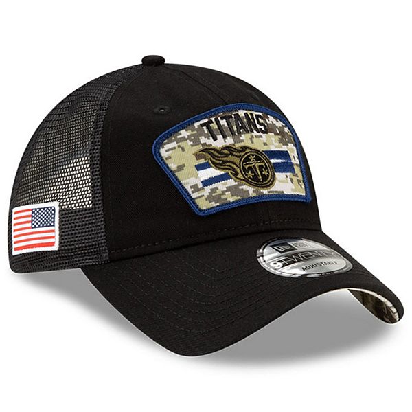 Men's New Era Black/Camo Tennessee Titans 2021 Salute To