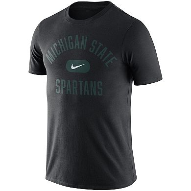 Men's Nike Black Michigan State Spartans Team Arch T-Shirt