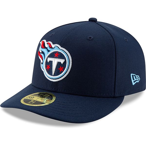 New Era Men's Tennessee Titans Navy 39Thirty Classic Fitted Hat