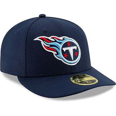 Men's New Era Navy Tennessee Titans Team Low Profile 59FIFTY Fitted Hat