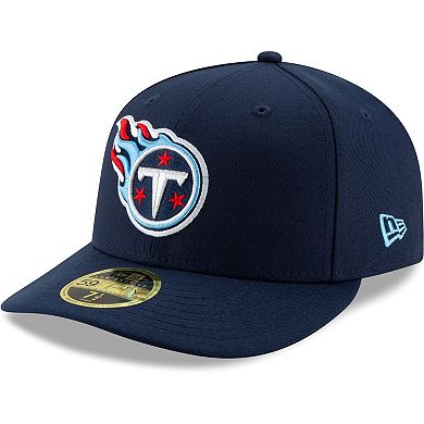 Men's New Era Navy Tennessee Titans Team Low Profile 59FIFTY Fitted Hat