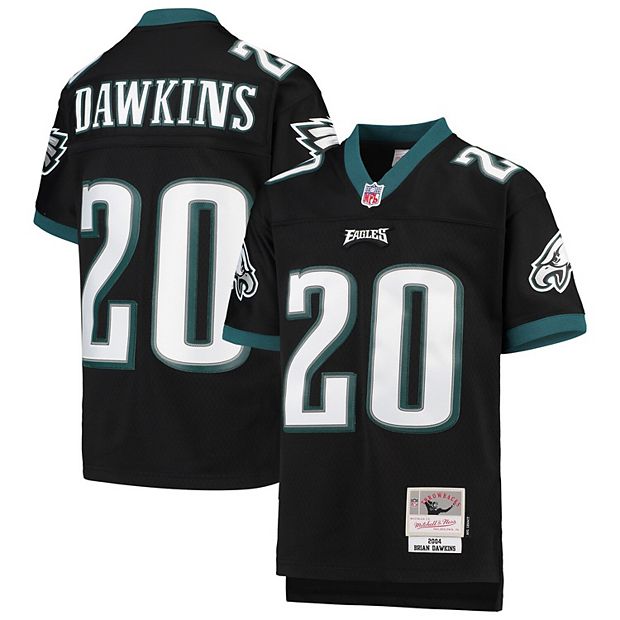 Philadelphia eagles men's mitchell and ness brian dawkins black